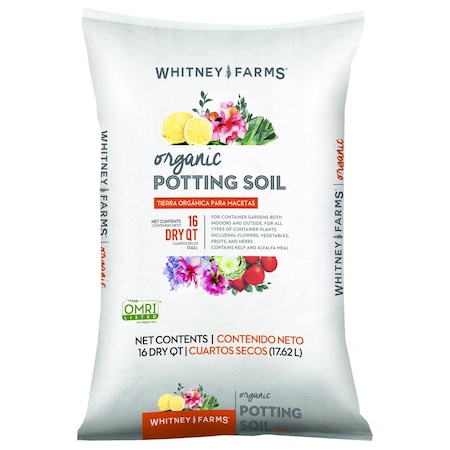 Whitney Farms Organic All Purpose Potting Soil 16 qt 10101-71605